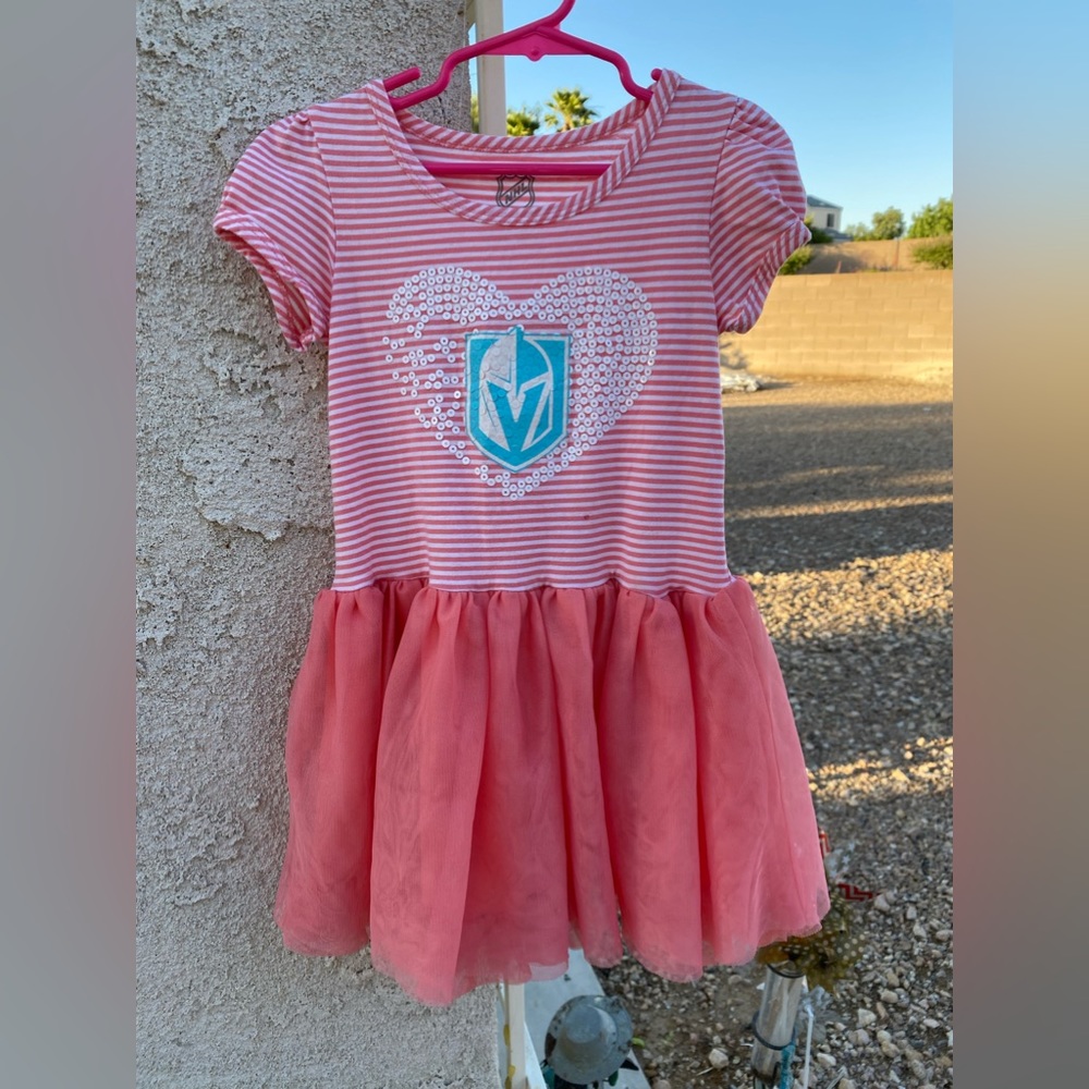 NHL VGK Little girls tutu dress size 5/6